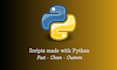 create a python script for you
