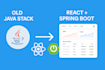 migrate your legacy java app to modern react ,spring boot stack
