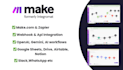 automate your workflow using make com, openai, notion, google sheet and slack