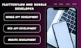 develop flutterflow webapp bubble io saas website ai flutter flow mobile app mvp