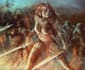 make epic character design and concept art
