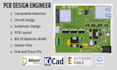 do schematic design and pcb design in altium, kicad, easyeda