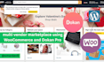 launch your multi vendor ecommerce marketplace using dokan pro like amazon, etsy
