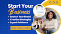 help you launch your business with a creative brand strategy