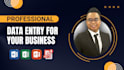 provide fast data entry services quickly