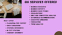 do business analytics, research projects, data visualization