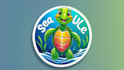 do sea turtle mascot logo in 48 hours