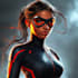 make premium superhero caricature character