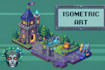 pixel game art pixel art character isometric pixel assets background enviroment