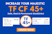 increase majestic trust flow tf 45 plus