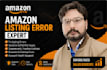 fix amazon listing errors, variations, suppressed and stranded issues