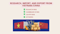 handle any research, import, and export needs in vietnam