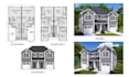 architect of city permit drawings, 2d floor plan, blueprints and 3d rendering