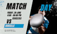 create a professional game day and match promo design