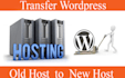 transfer, move, migrate, clone, malware remove and backup wordpress site