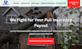 design public adjuster insurance claim website public adjuster lead website