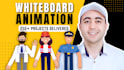 make a whiteboard animation video, custom whiteboard animations, doodle video