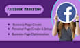 create your facebook business page with full optimization
