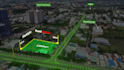 do real estate  drone video editing with motion graphics