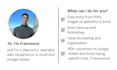 clean, organize and enter data into excel or google sheets