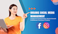 manage instagram and facebook organically with content