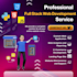 develop website as full stack python developer, HTML, CSS, js etc