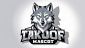 design wolf mascot logo within new concepts
