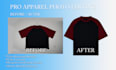 offer flat lay image editing, ghost mannequin effects, neck joint, image editing