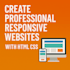 design and code responsive HTML CSS websites professionally