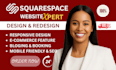 squarespace redesign squarespace website design squarespace website redesign