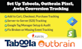 set up taboola pixel, outbrain pixel, awin conversion tracking by gtm