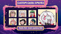 make custom chibi twitch emotes