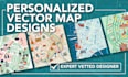 create a personalized vector map for your business or event