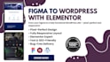 convert figma to elementor wordpress website pixel perfect