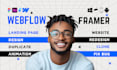 framer website figma to framer webflow website gohighlevel sales funnel fix bug