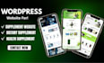 design sales machine supplement website and dietary supplement website