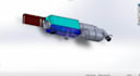 create 3d design of multifunctional hairtool