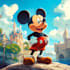 draw disney children cartoon illustration