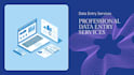 provide data entry service