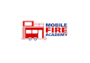 design modern mobile fire academy logo