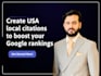 create USA local citations to boost your google rankings