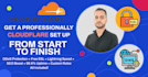 fix and set up cloudflare for you