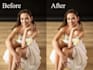 create clean and realistic beauty retouch
