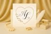 create a wedding initials, monogram, logo