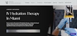 build mobile iv hydration website iv therapy website with iv drip booking