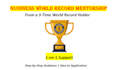 guide you step by step to achieve a guinness world record