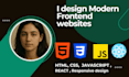 design a responsive frontend website using HTML, CSS, and react