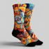 create  mockup unique socks design pattern sublimation