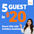 publish 5 dofollow guest post links