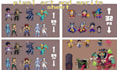 create 8bits pixel art tileset character topdown animation sprites rpg game art